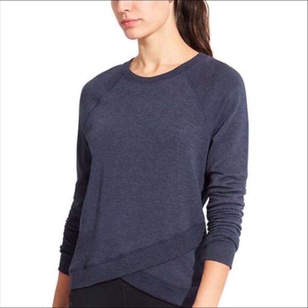 Athleta Criss Cross Sweatshirt